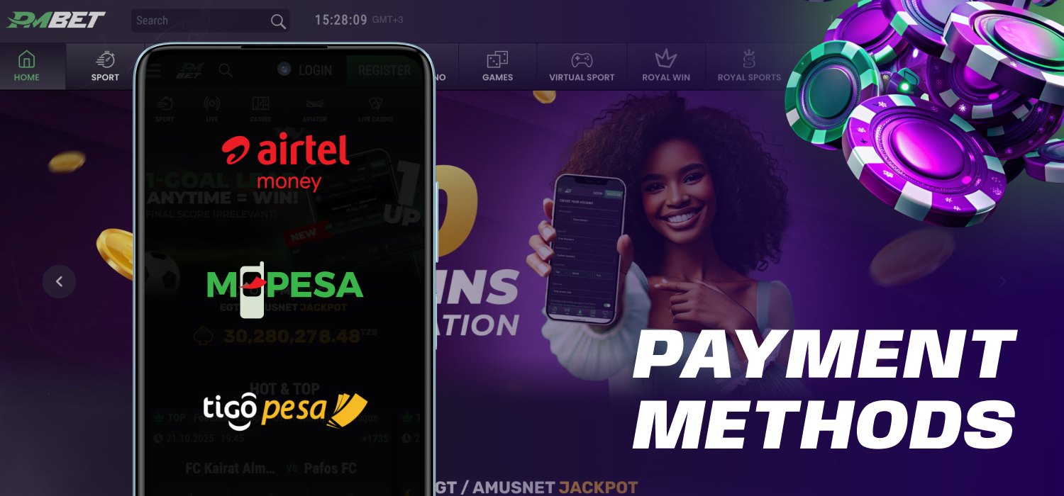 available payment options for tanzania users